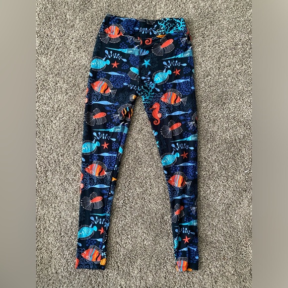 Ocean Fish Leggings - Picture 2 of 3